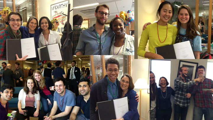 thesis day reception
